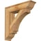 Ekena Millwork Imperial Traditional Rough Sawn Bracket w/ Offset Brace, Western Red Cedar, 8"W x 32"D x 32"H BKT0806X32X32IMP01RWR - alternate 1